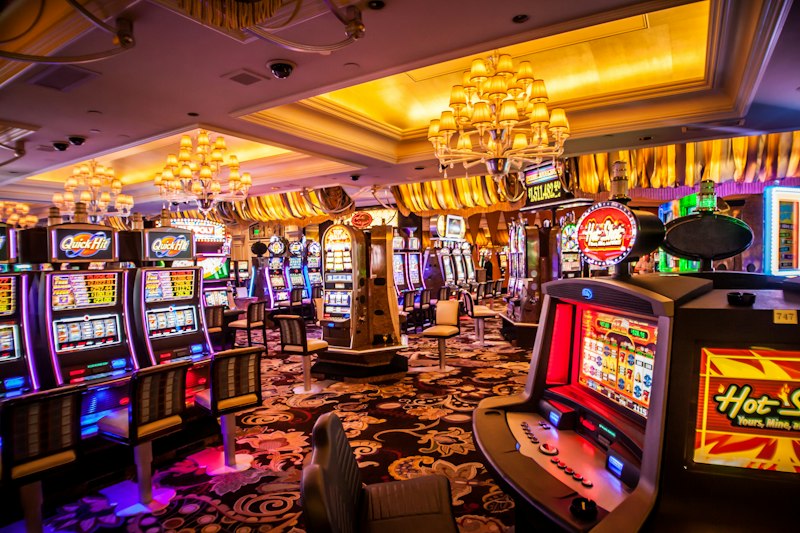 Casino jackpot celebration